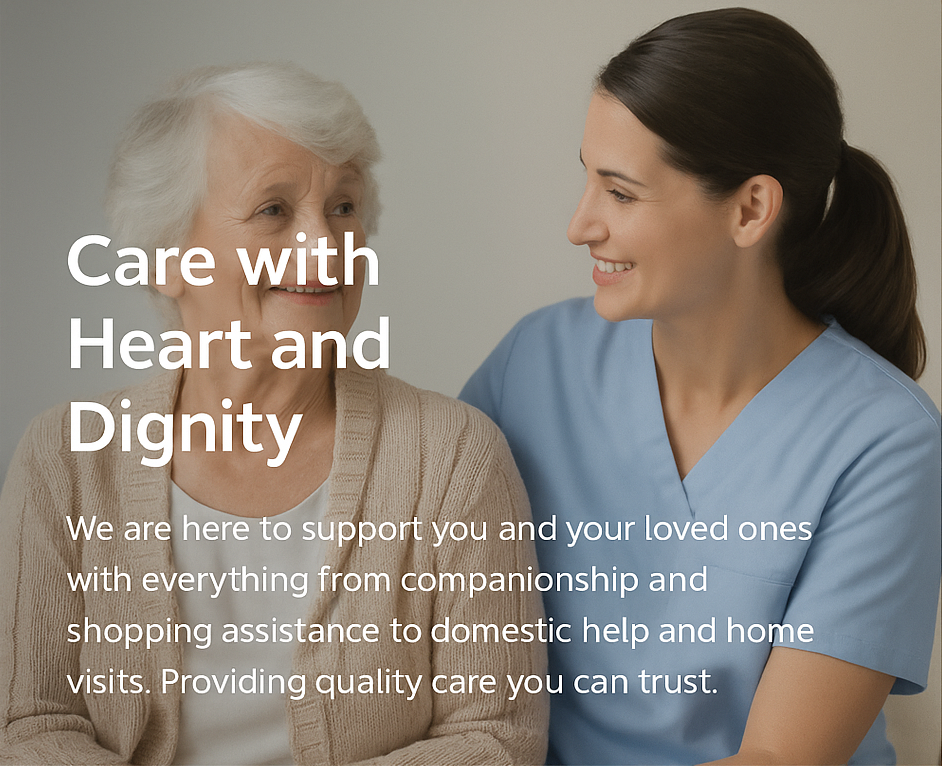 Caring team providing support